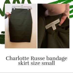Bandage body con skirt